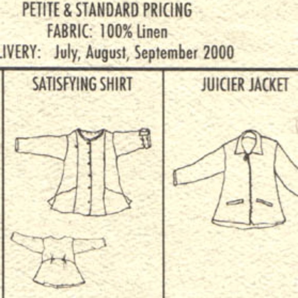 VINTAGE Flax Little Lady shirt Sz 1G - Picture 6 of 6